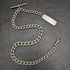 Around 1900 British Antique Pure Silver (925 Silver) Thick Albert Chain 75g Pure Silver Ingot Fob